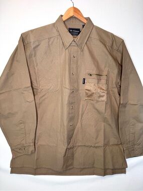 McAlister Country Sport NWOT Shooting Shirt Tan Sz 2XL‎ hunting long sleeve